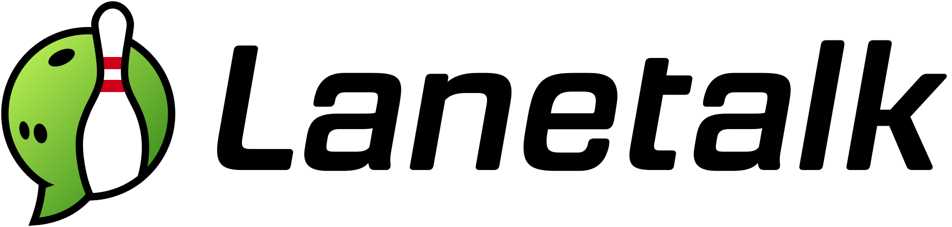 Lanetalk logo black